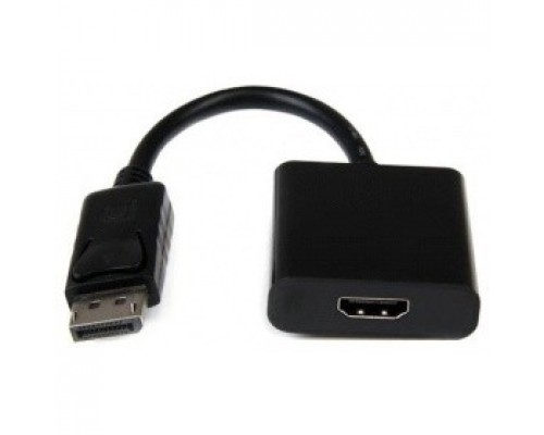 Кабель-адаптер Orient C306 DisplayPort M -> HDMI F, длина 0.2 метра, черный