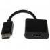 Кабель-адаптер Orient C306 DisplayPort M -> HDMI F, длина 0.2 метра, черный