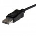 Кабель-адаптер Orient C306 DisplayPort M -> HDMI F, длина 0.2 метра, черный