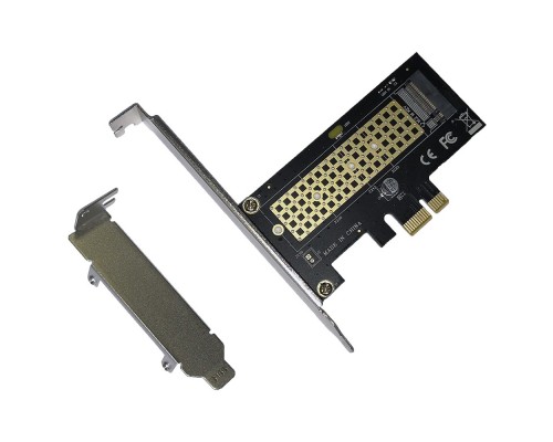 Переходник ORIENT C302E PCI-Ex1->M.2 M-key NVMe SSD, тип 2230/2242/2260/2280, 2 планки крепления в комплекте (31152)