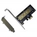 Переходник ORIENT C302E PCI-Ex1->M.2 M-key NVMe SSD, тип 2230/2242/2260/2280, 2 планки крепления в комплекте (31152)