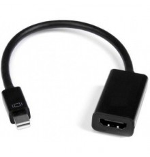 Кабель-адаптер Orient C302 Mini DisplayPort M -> HDMI F, длина 0.2 метра, черный                                                                                                                                                                          