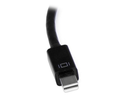 Кабель-адаптер Orient C302 Mini DisplayPort M -> HDMI F, длина 0.2 метра, черный
