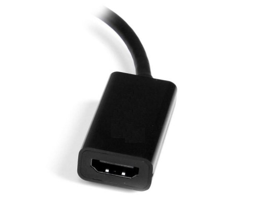 Кабель-адаптер Orient C302 Mini DisplayPort M -> HDMI F, длина 0.2 метра, черный