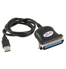 Переходник ORIENT Кабель-адаптер  ULB-201N, USB Am to LPT C36M (для подключения принтера), 0.8м                                                                                                                                                           