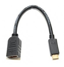 Переходник 5bites Кабель-5bites Адаптер BC-HDC2A1 HDMI F / mini HDMI M 1.4B, зол.разъемы                                                                                                                                                                  