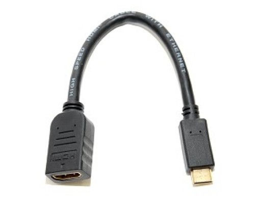 Переходник 5bites Кабель-5bites Адаптер BC-HDC2A1 HDMI F / mini HDMI M 1.4B, зол.разъемы