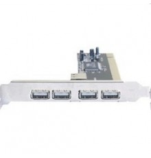 Контроллер Orient DC-602 (4 port, USB 2,0 Hub, PCI card+cab) OEM                                                                                                                                                                                          