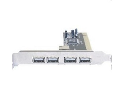 Контроллер Orient DC-602 (4 port, USB 2,0 Hub, PCI card+cab) OEM