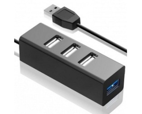 Концентратор 4-х портовый USB 3.0/2.0 Ginzzu GR-339UB