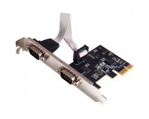 Контроллер ST-Lab I-560, 2 ext (COM9M), PCI-E x1, +LP bracket, Ret