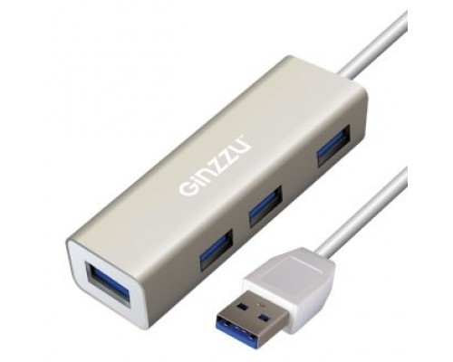 Концентратор Ginzzu GR-517UB 4-х портовый USB 3.0