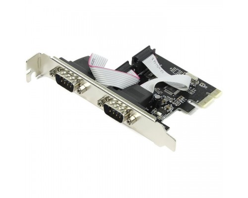 Контроллер Espada Контроллер PCI-E, 2S port, WCH382, модель PCIe2SWCH, oem (41663)