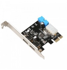 Контроллер KS-is KS-576 PCIe USB 3.0 x 2 + 1                                                                                                                                                                                                              