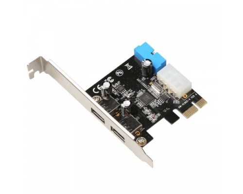 Контроллер KS-is KS-576 PCIe USB 3.0 x 2 + 1