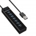 Концентратор KS-is KS-568 7xUSB 2.0 в USB 3.0 USB HUB