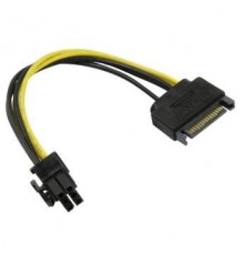 Переходник питания для PCI-Ex видеокарт ORIENT C512 SATA 15pin (M) -> 6pin                                                                                                                                                                                