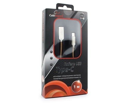 Кабель USB 2.0 Cablexpert CC-P-USBC02Gd-1M