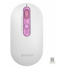 Мышь A4Tech Fstyler FG20 Sakura белый/розовый оптическая (2000dpi) беспроводная USB (4but)                                                                                                                                                                