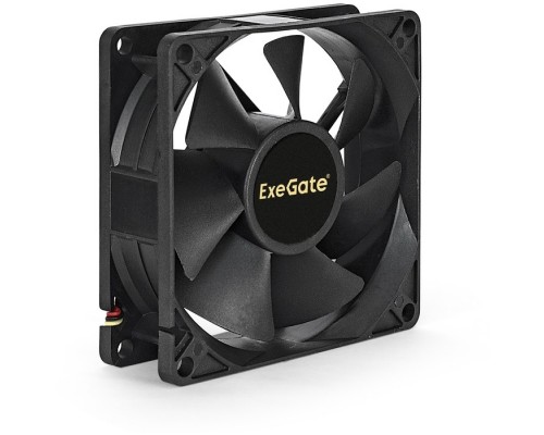 Вентилятор ExeGate ExtraPower EP08025SM, 80x80x25 мм, подшипник скольжения, Molex, 2400RPM, 25dBA