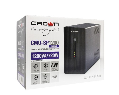 Источник бесперебойного питания Crown CMU-SP1200 COMBO CM000001509