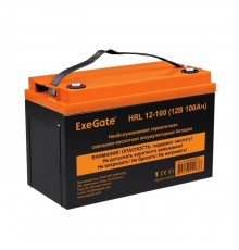 Аккумуляторная батарея ExeGate EX285656RUS HRL 12-100 (12V 100Ah, под болт М6)                                                                                                                                                                            