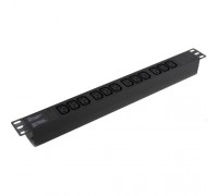Блок розеток горизонтальный ExeGate ServerPro PDU-19H007 Al-12C13-C20, 19