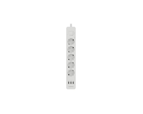 Удлинитель с USB зарядкой HARPER UCH-560 White