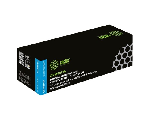 Картридж лазерный Cactus CS-W2211A голубой Картридж лазерный Cactus CS-W2211A голубой