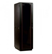 Шкаф телекоммуникационный напольный 33U (600 х 600) дверь стекло, цвет чёрный (ШТК-М-33.6.6-1ААА-9005)                                                                                                                                                    