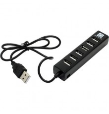 Концентратор USB 2.0 5bites HB27-208BK                                                                                                                                                                                                                    