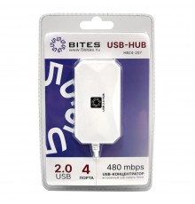 Концентратор USB 2.0 5bites HB24-207WH                                                                                                                                                                                                                    