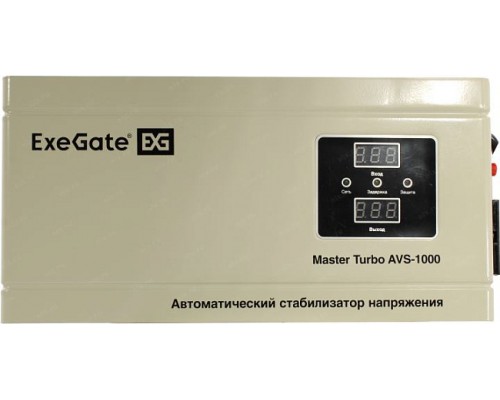 Стабилизатор напряжения Exegate Master Turbo AVS-1000 EX291745RUS