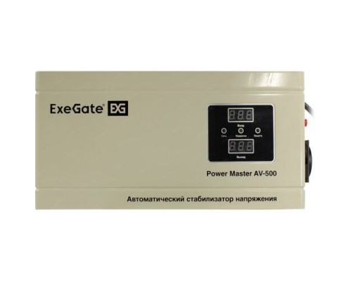 Стабилизатор напряжения Exegate Master AV-500 EX291736RUS