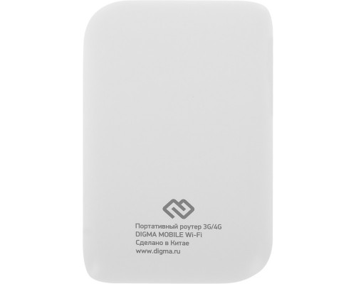 Модем Digma Mobile WiFi DW1967WH 3G/4G, внешний, белый