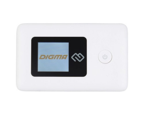 Модем Digma Mobile WiFi DMW1880 3G/4G, белый