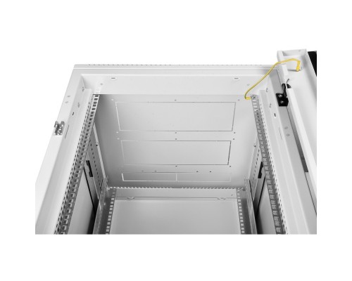 Шкаф телекоммуникационный напольный 38U (600x600) дверь перфорированная (ШТК-М-38.6.6-4ААА) (3 коробки)