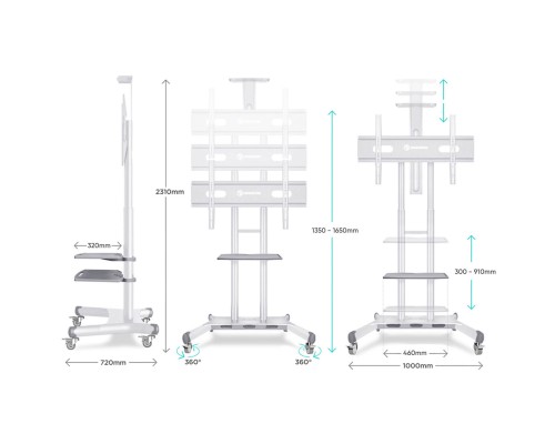 Стойка мобильная ONKRON TS1881