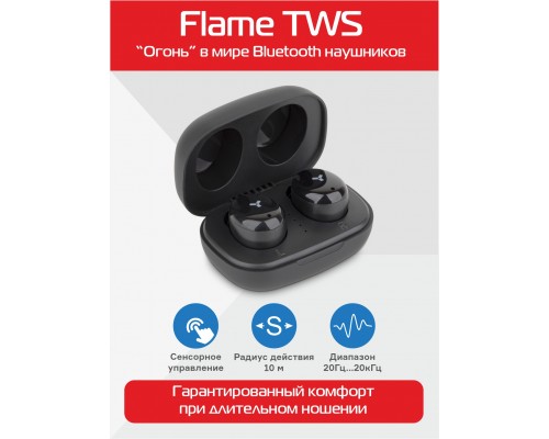 Беспроводные наушники Accesstyle Flame TWS Black