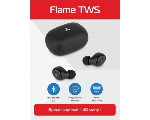 Беспроводные наушники Accesstyle Flame TWS Black