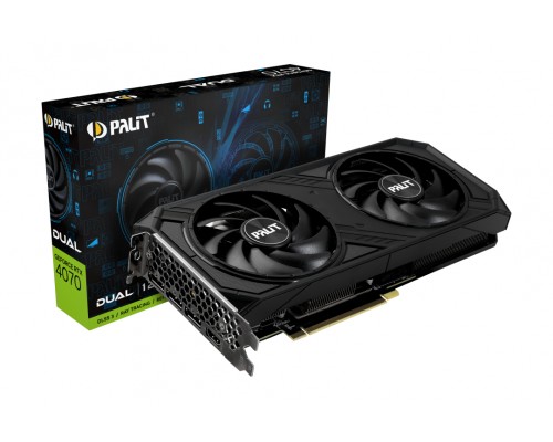 Видеокарта Palit GeForce RTX 4070 Dual (NED4070019K9-1047D)