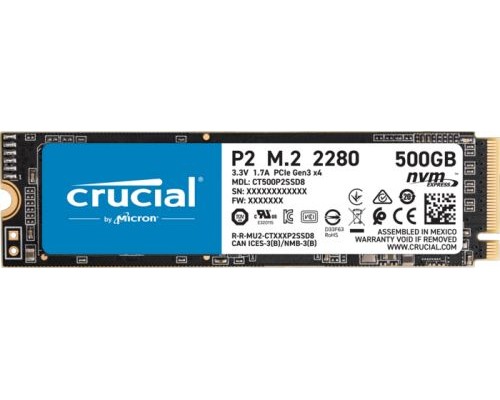 Накопитель SSD M.2 2280 Crucial CT500P3SSD8