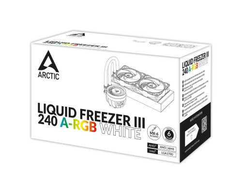 Жидкостная система охлаждения Arctic Cooling Arctic Liquid Freezer III-240 A-RGB White ACFRE00150A