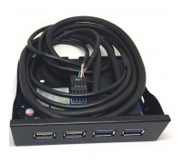 Планка на переднюю панель Espada Hub EFr4Usb2&3                                                                                                                                                                                                           