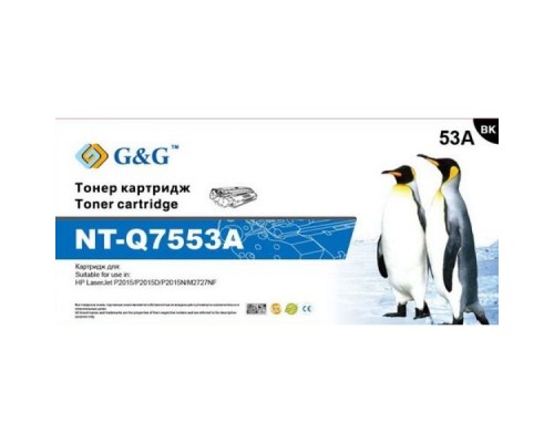 Картридж лазерный G&G GG-Q7553A черный