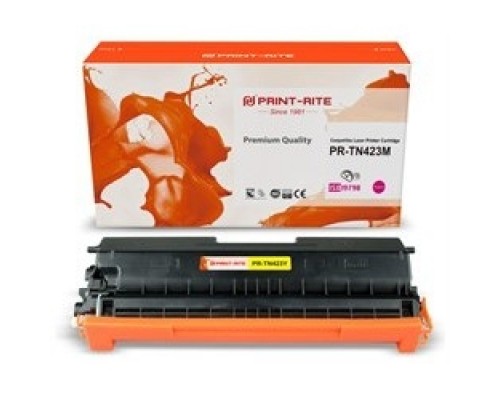 Картридж лазерный Print-Rite PR-TN423M