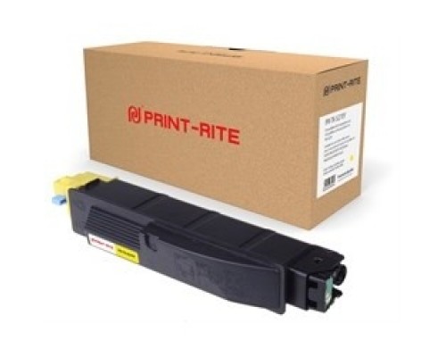 Картридж лазерный Print-Rite TFKAMTYPRJ PR-TK-5270Y TK-5270Y желтый