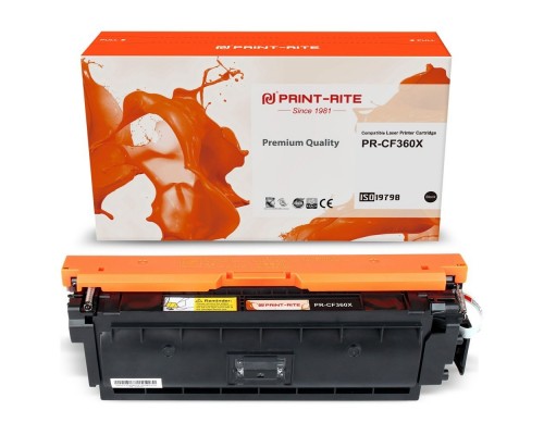 Картридж лазерный Print-Rite TRHGL7BPU1J PR-CF360X CF360X черный