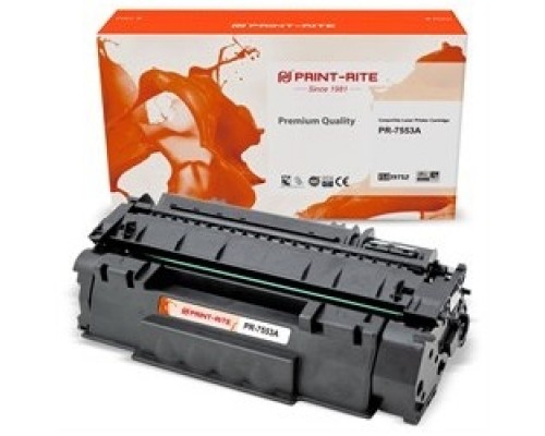 Картридж лазерный Print-Rite TFHA08BPU1J PR-7553A Q7553A черный