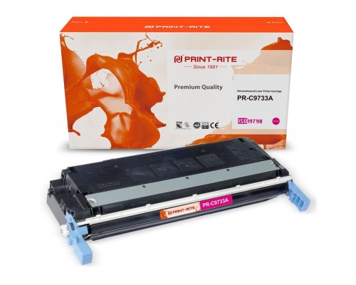 Картридж лазерный Print-Rite TRH217MPU1J PR-C9733A C9733A пурпурный